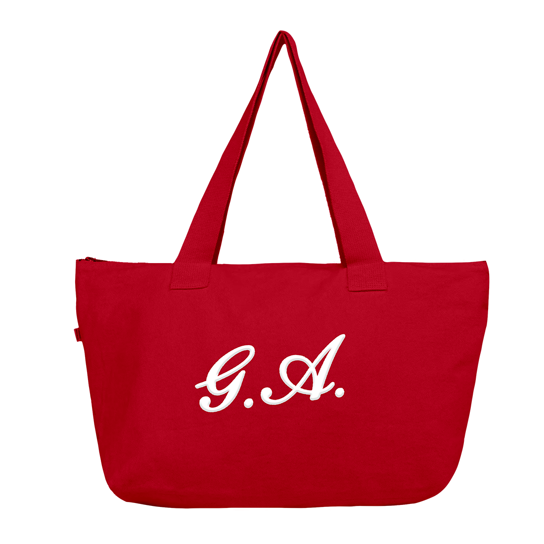 G.A. Red Tote Bag