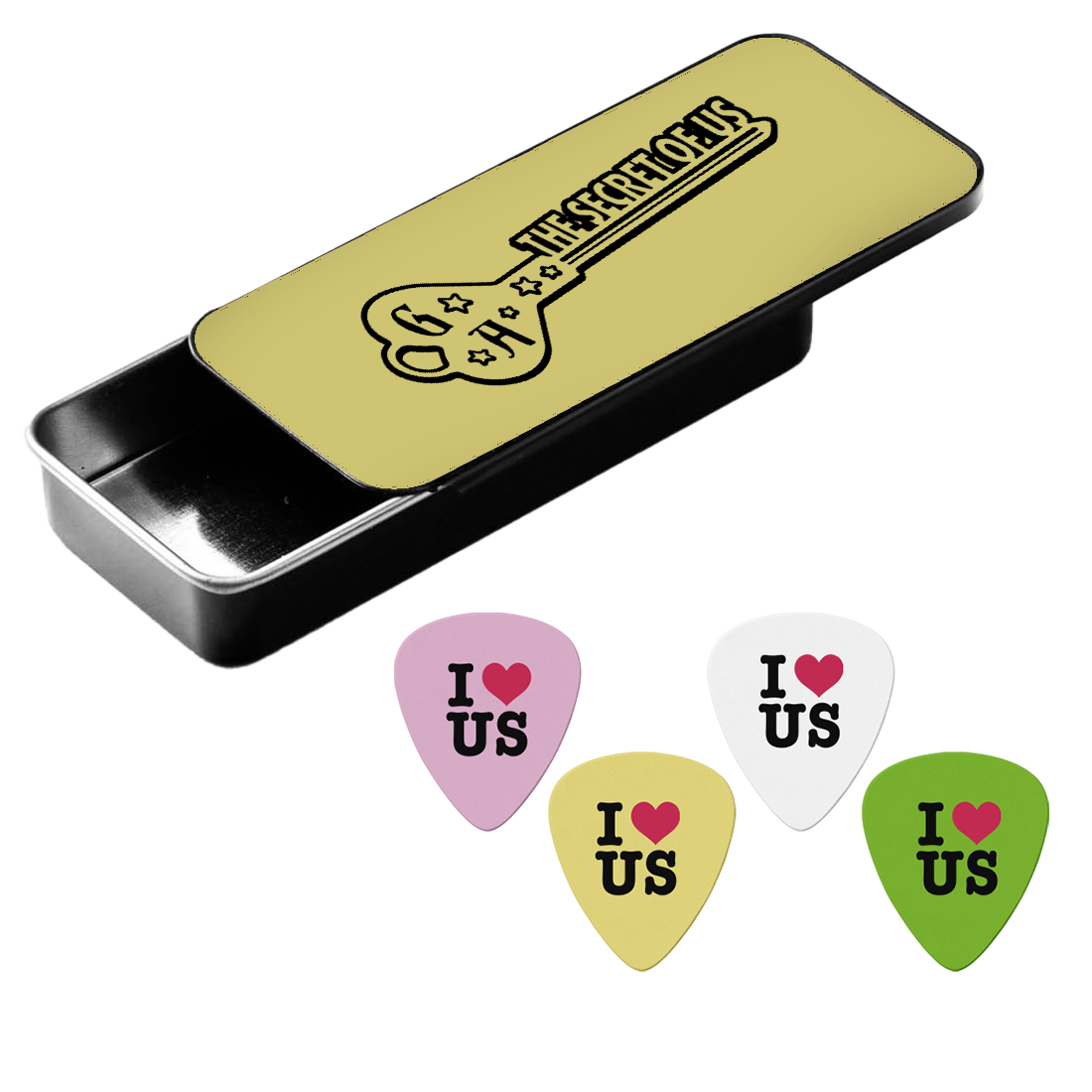 The Secret of Us Pick Case and Set