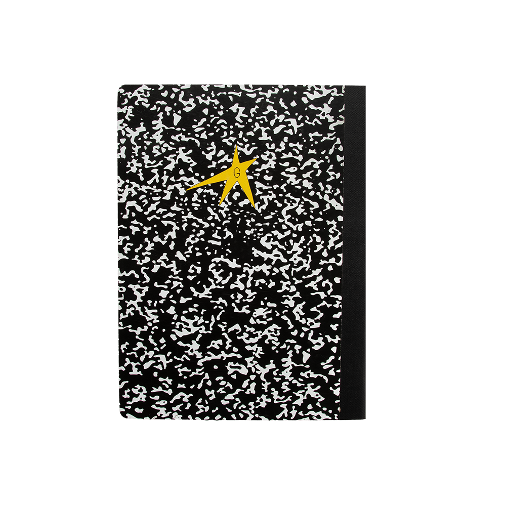 G Star Splatter Notebook Back