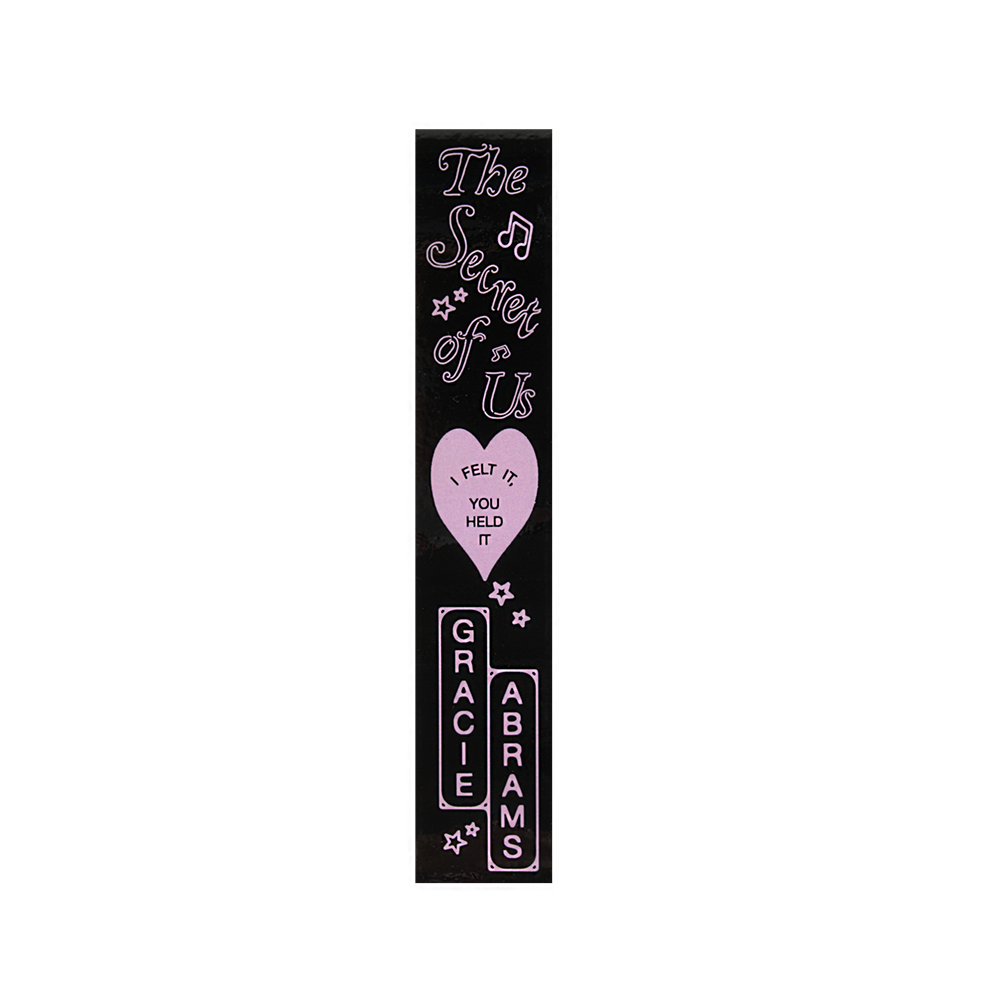 The Secret of Us Heart Bookmark