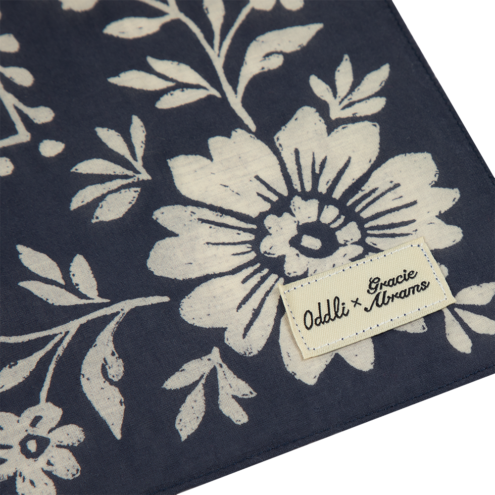 Gracie x Oddli Navy Bandana