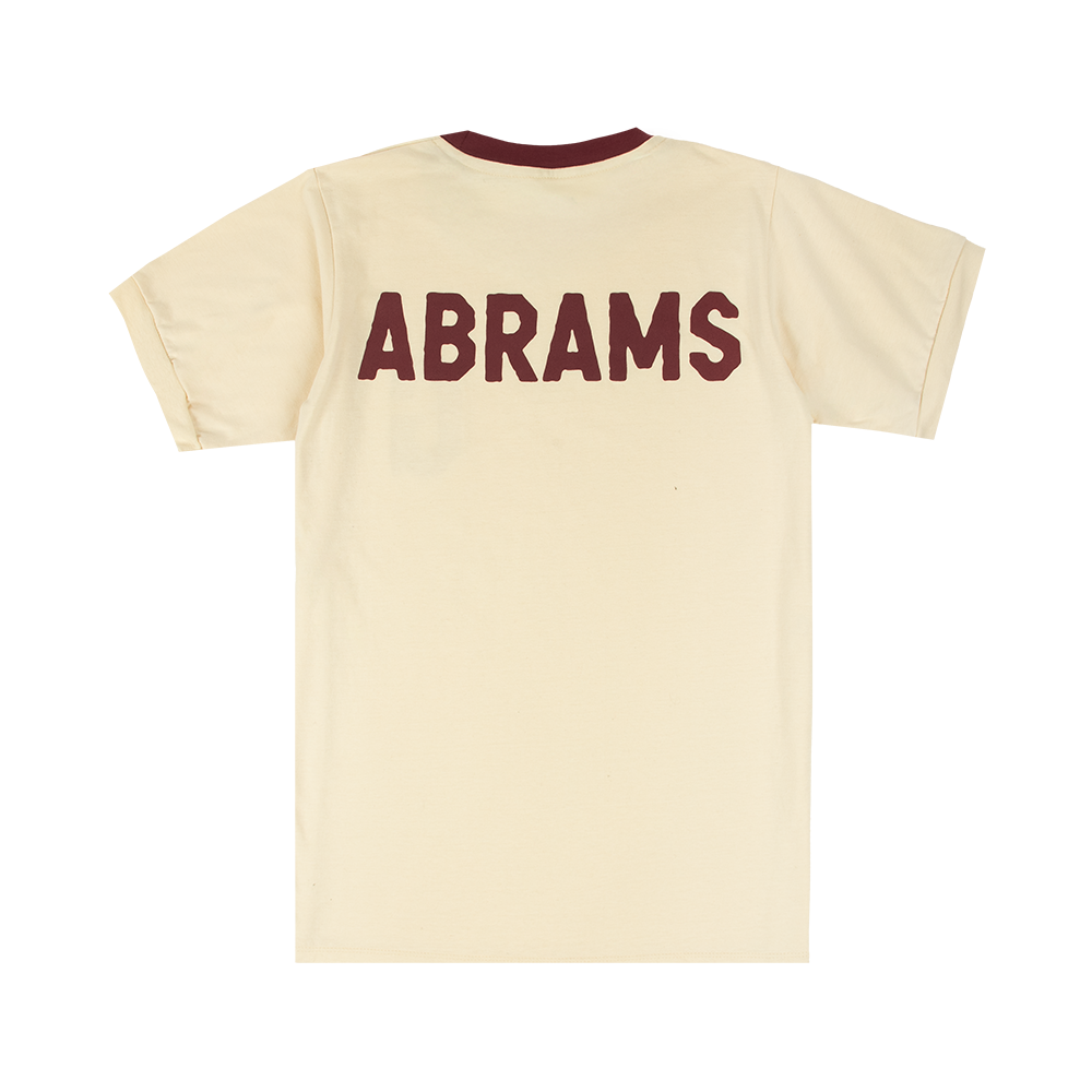 G Abrams Maroon Ringer Unisex T-Shirt