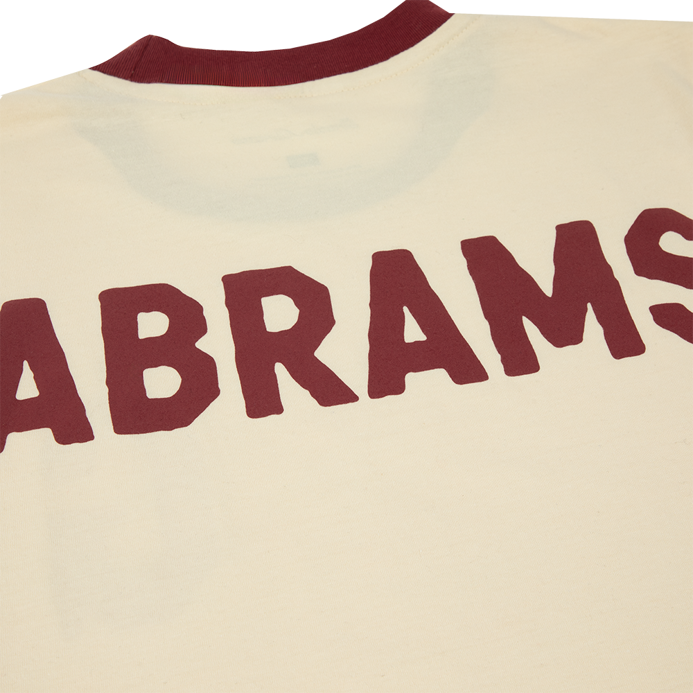G Abrams Maroon Ringer Unisex T-Shirt