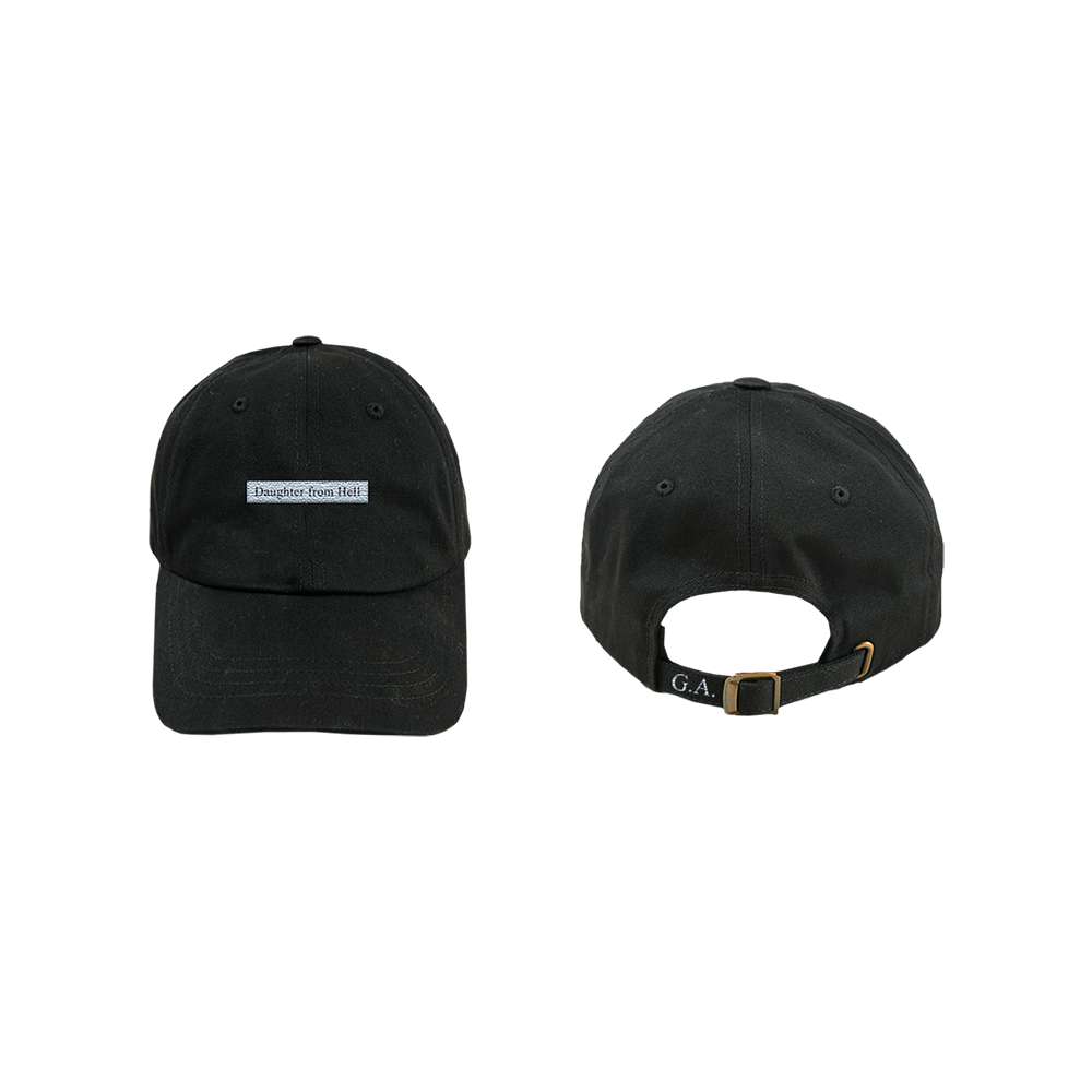 Daughter from Hell Baseball Hat Front + Back