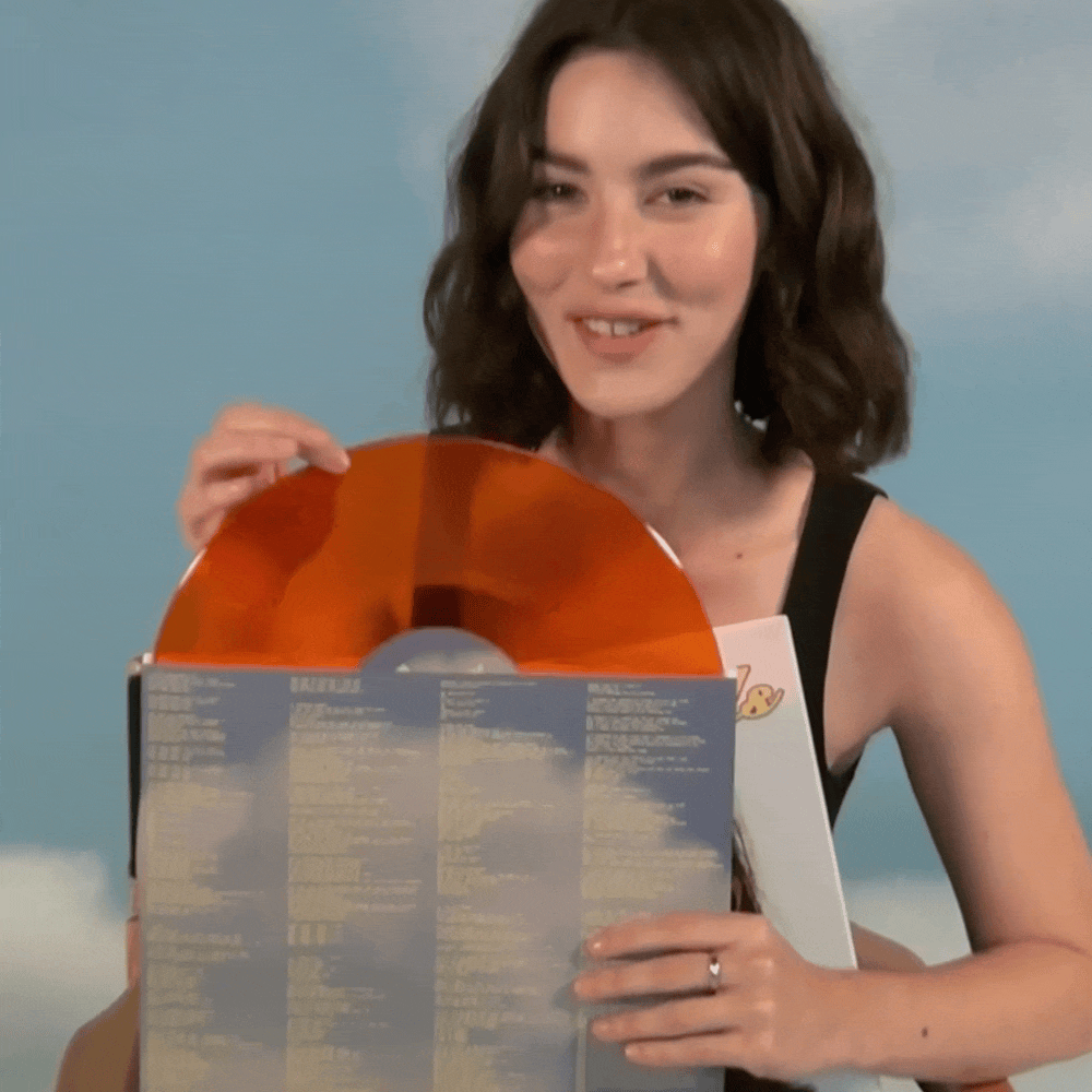 The Secret of Us - Exclusive Orange Vinyl GIF