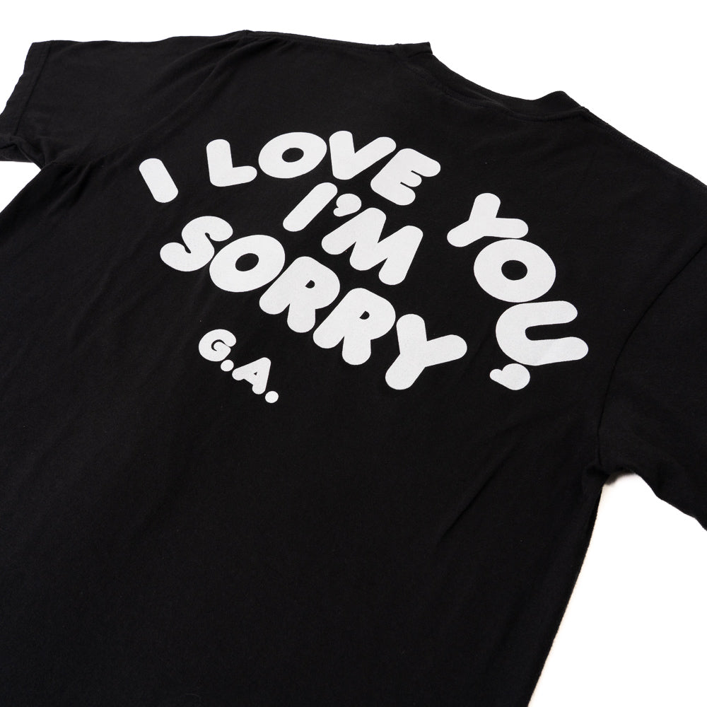 The Secret of Us Graphic Black T-Shirt back detail