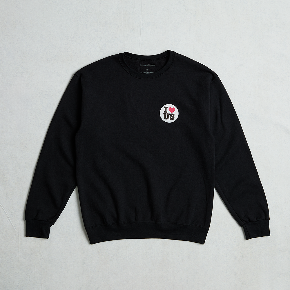I ❤ US Crewneck Pullover front