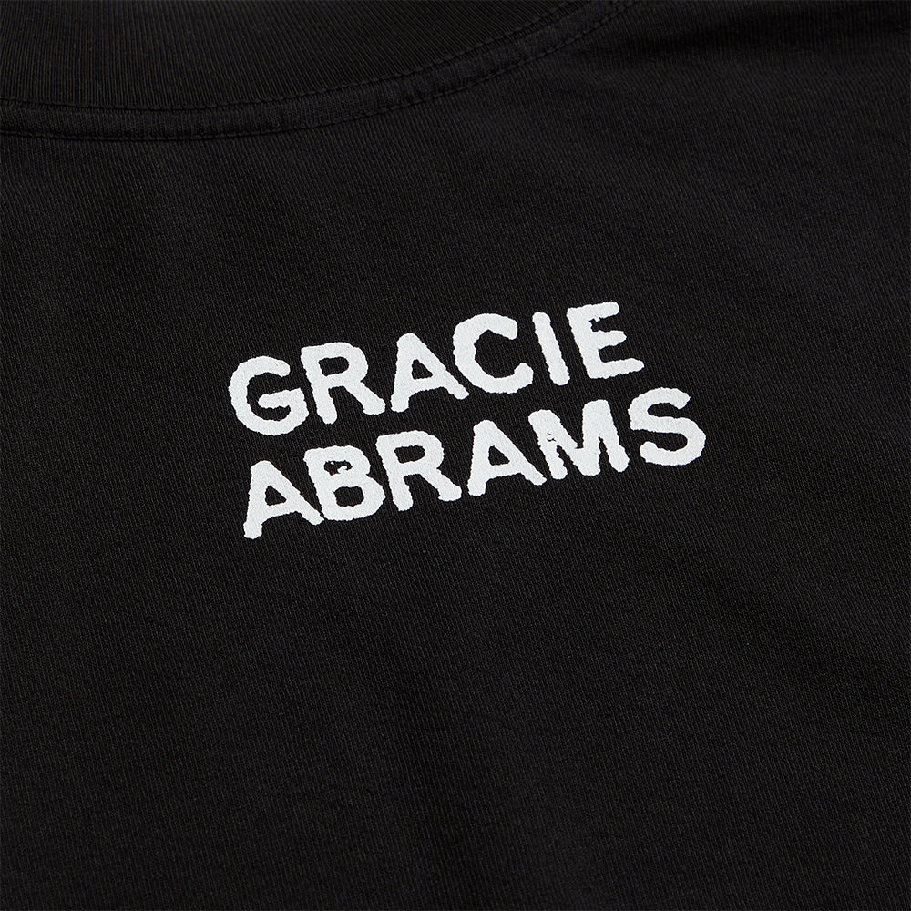 Journal Page Black Longsleeve Tour T-Shirt back detail