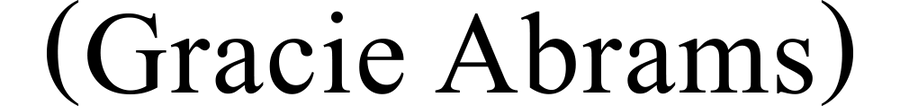 Gracie Abrams Co. logo