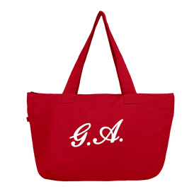 G.A. Red Tote Bag