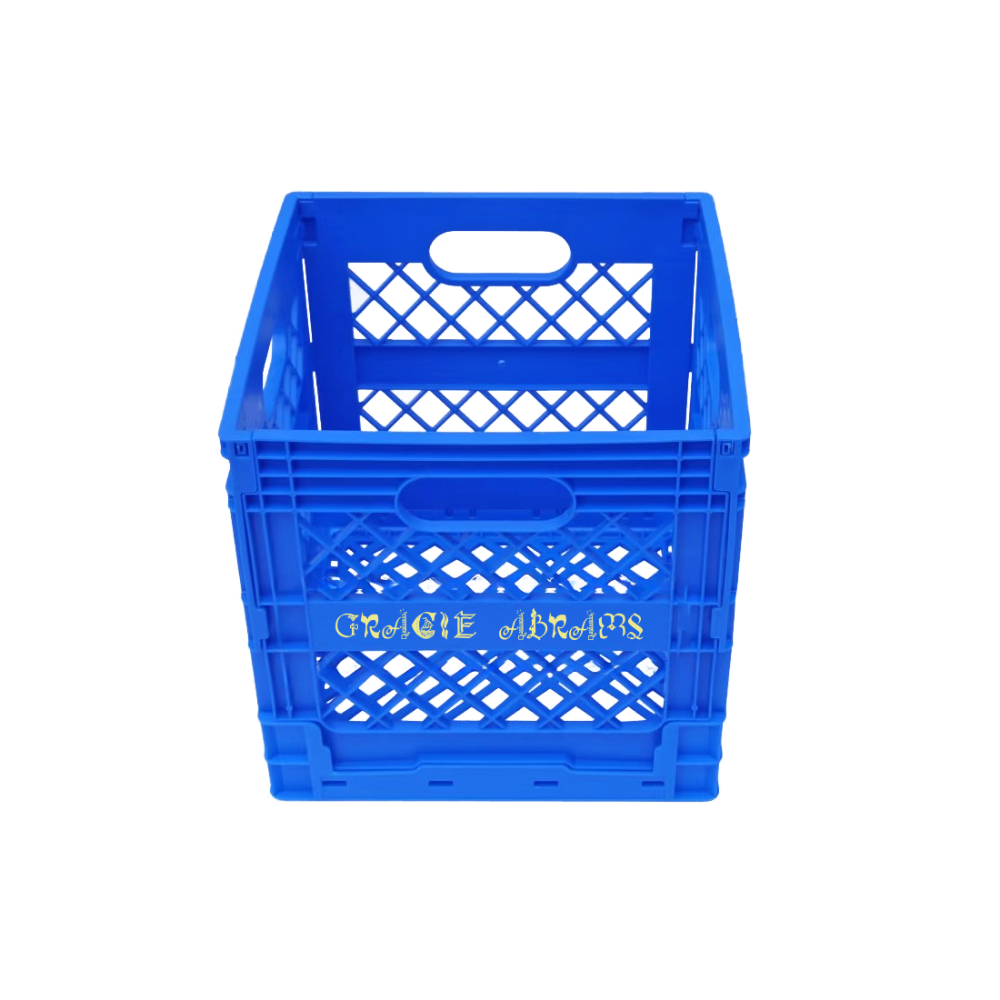 Blue Gracie Abrams Vinyl Crate
