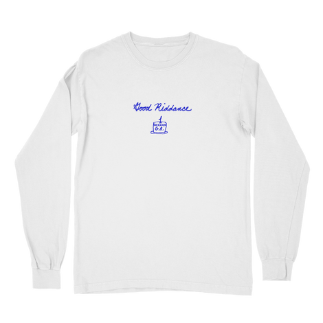 Good Riddance 1st Anniversary Long Sleeve Front