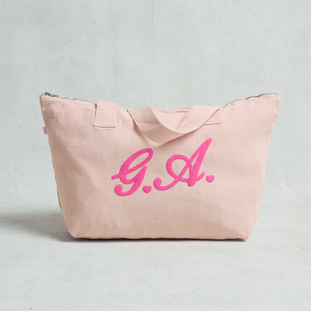 G.A. Light Pink Tote Bag