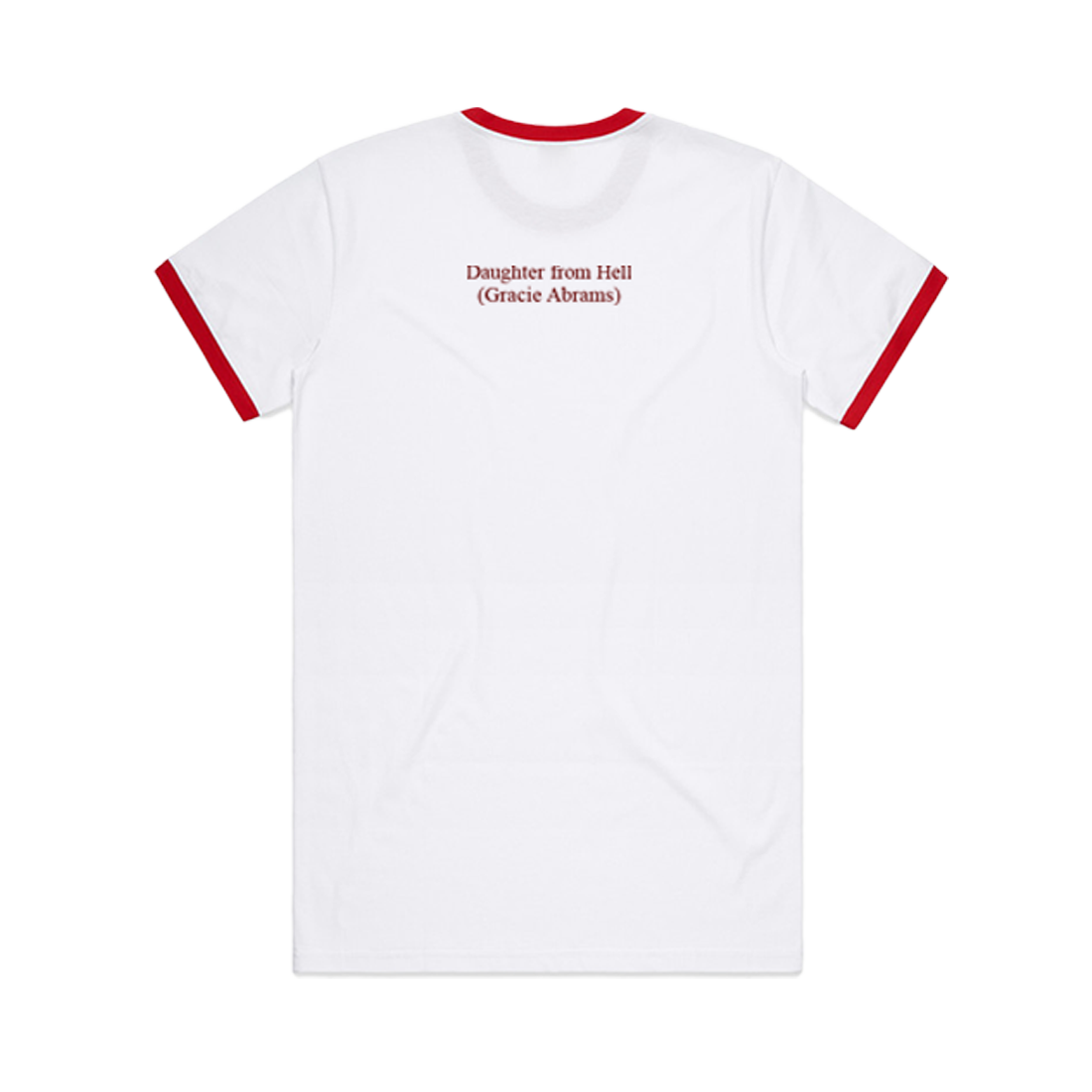 Daughter from Hell Ringer T-Shirt Back