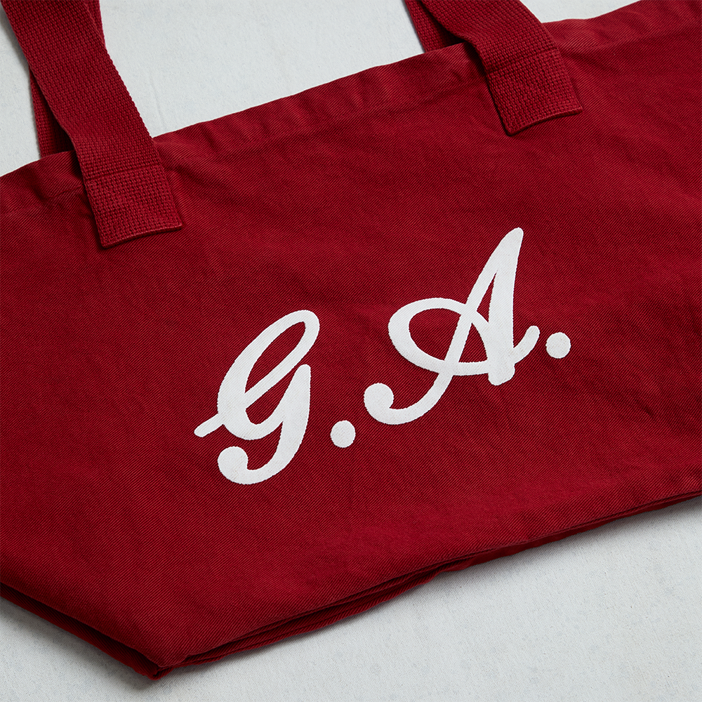 G.A. Red Tote Bag