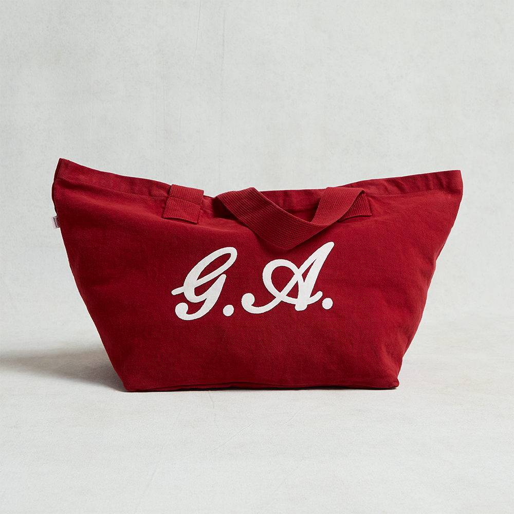 G.A. Red Tote Bag
