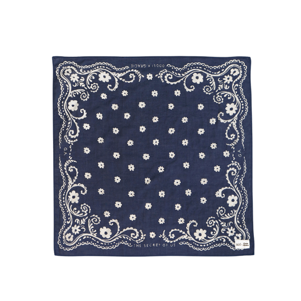 Gracie x Oddli Navy Bandana