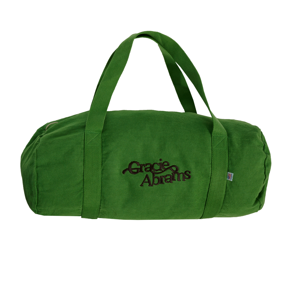 Gracie Green Canvas Duffle Bag