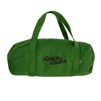 Gracie Green Canvas Duffle Bag